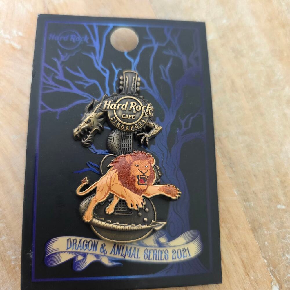 Hard Rock Cafe Dragan and Animal Series Pin 2001